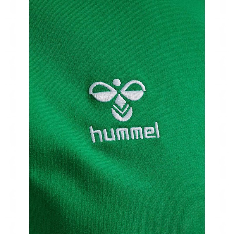 Hummel Go 2.0 Zip Muške Majica s Kapuljačom Zelene | 096384-135