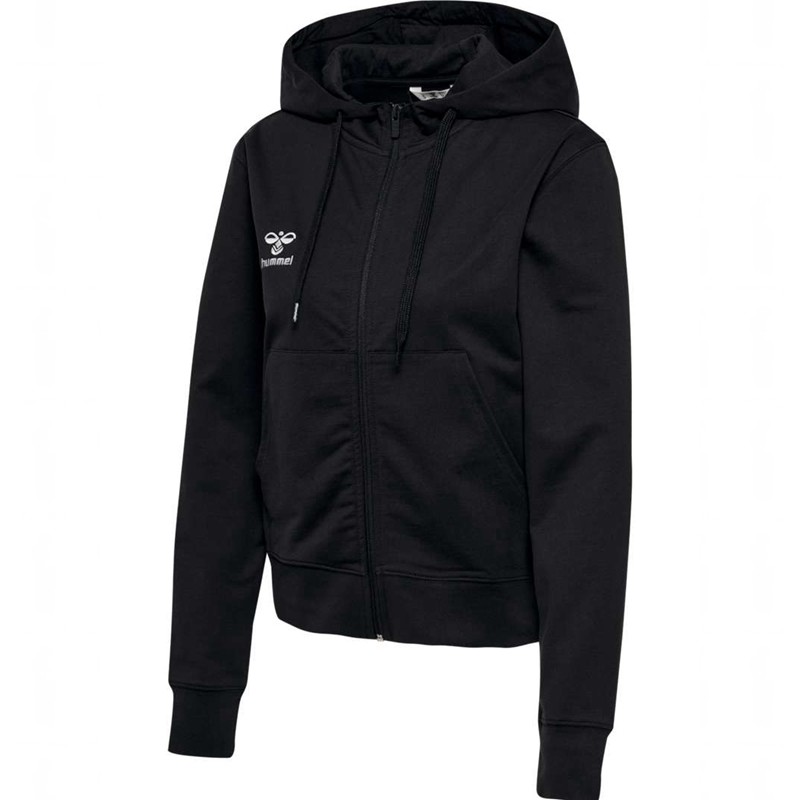Hummel Go 2.0 Zip Ženske Majica s Kapuljačom Crne | 985688-948