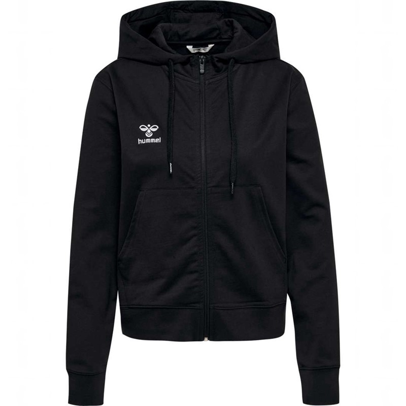 Hummel Go 2.0 Zip Ženske Majica s Kapuljačom Crne | 985688-948