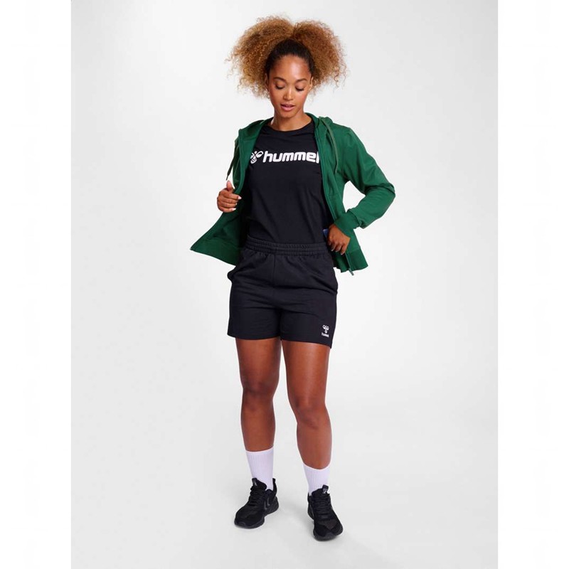 Hummel Go 2.0 Zip Ženske Majica s Kapuljačom Zelene | 133217-787
