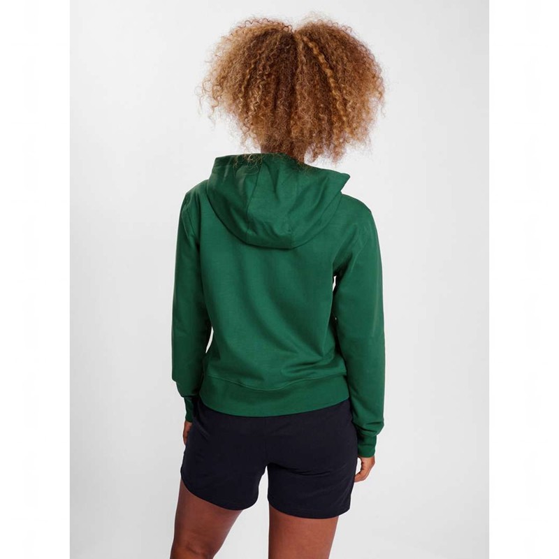 Hummel Go 2.0 Zip Ženske Majica s Kapuljačom Zelene | 133217-787