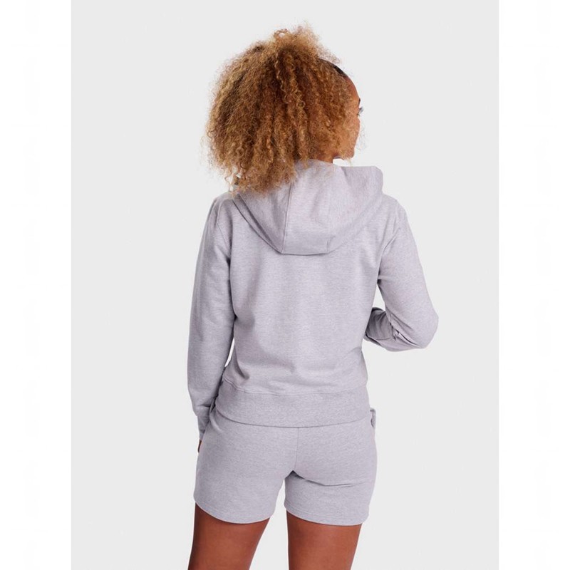 Hummel Go 2.0 Zip Ženske Majica s Kapuljačom Sive | 984961-599