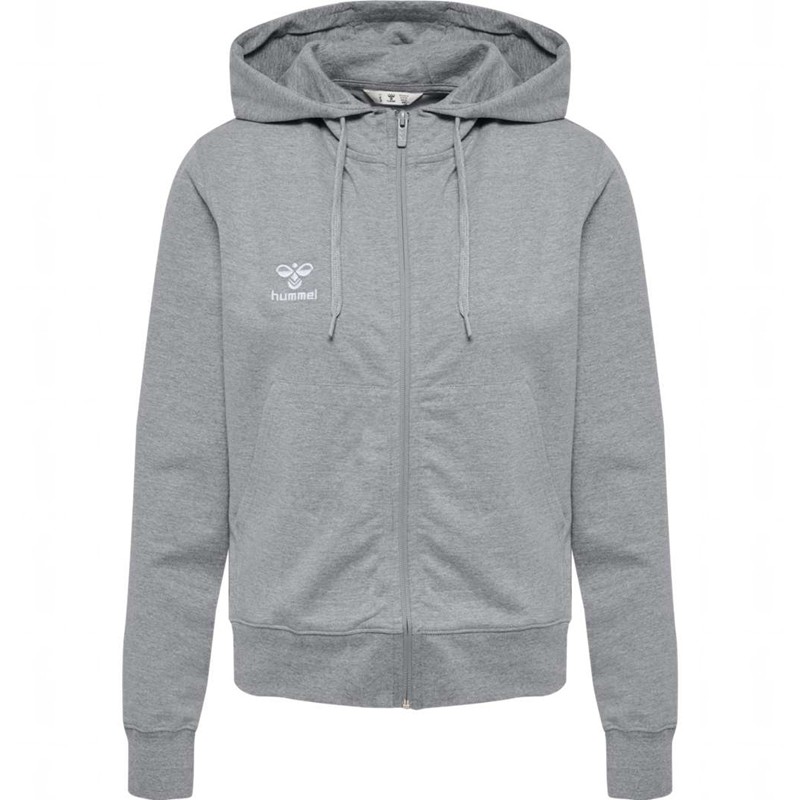Hummel Go 2.0 Zip Ženske Majica s Kapuljačom Sive | 984961-599