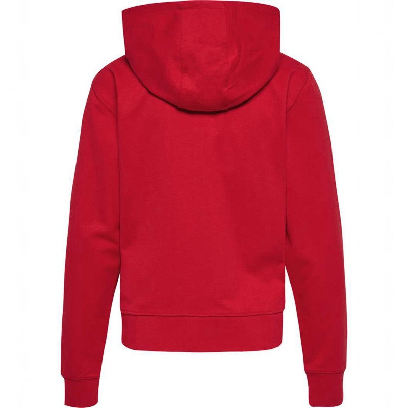 Hummel Go 2.0 Zip Ženske Majica s Kapuljačom Crvene | 194803-285
