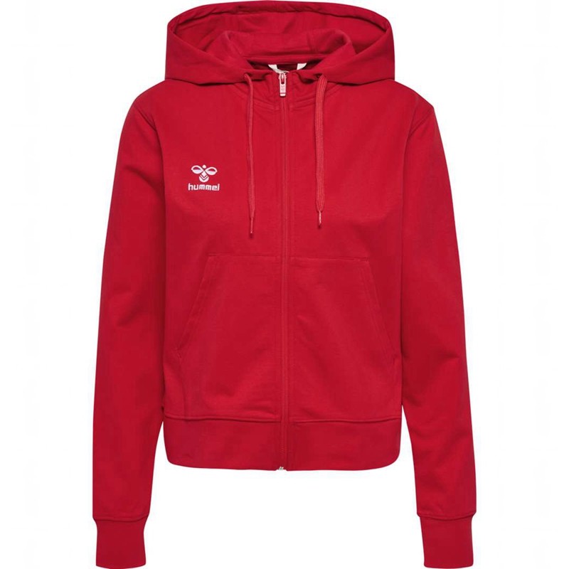 Hummel Go 2.0 Zip Ženske Majica s Kapuljačom Crvene | 194803-285