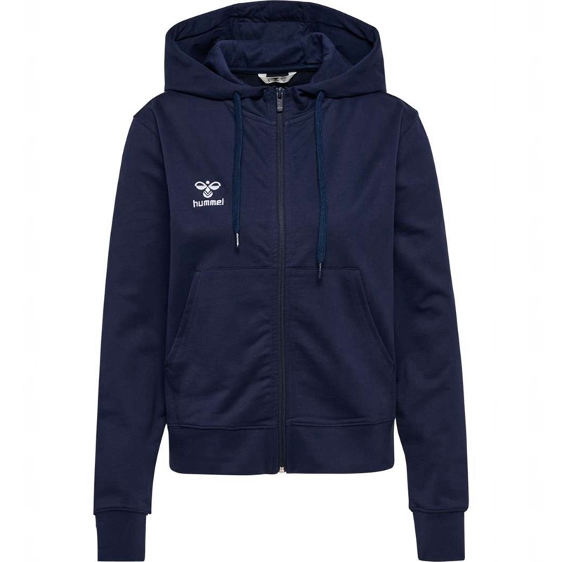 Hummel Go 2.0 Zip Ženske Majica s Kapuljačom Tamnoplave | 894437-528