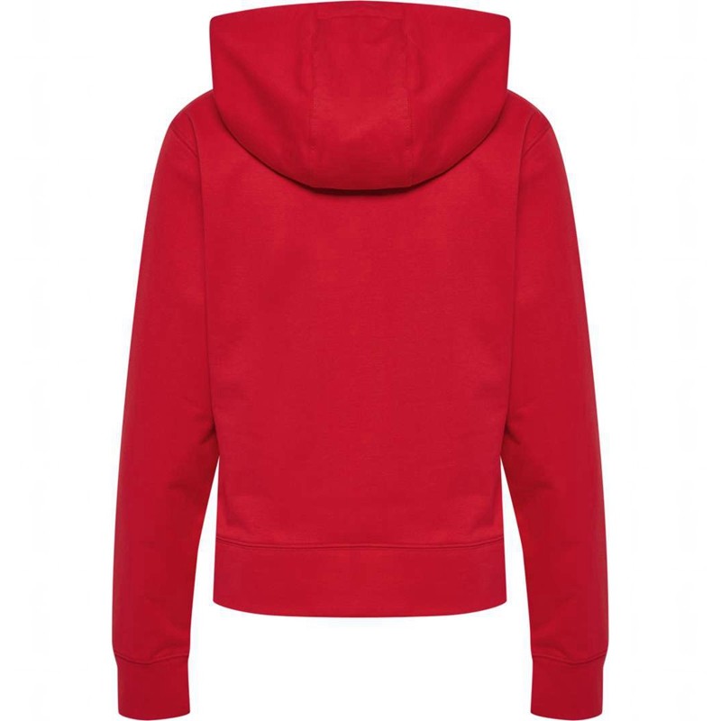 Hummel Go 2.0 Ženske Majica s Kapuljačom Crvene | 665878-435