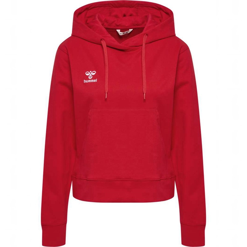 Hummel Go 2.0 Ženske Majica s Kapuljačom Crvene | 665878-435