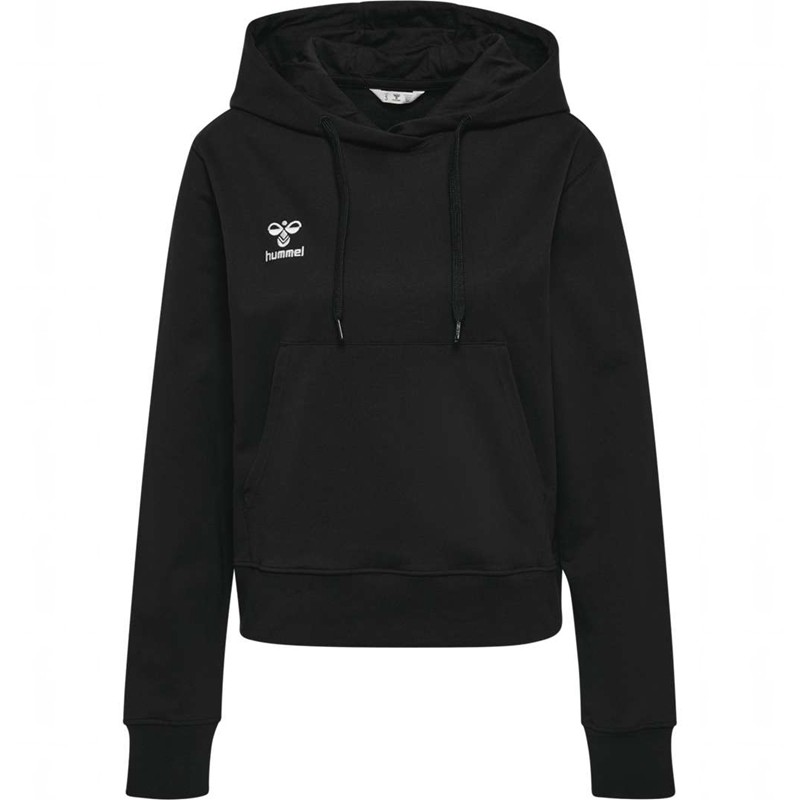 Hummel Go 2.0 Ženske Majica s Kapuljačom Crne | 470042-507