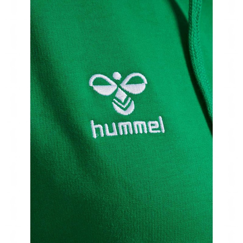 Hummel Go 2.0 Ženske Majica s Kapuljačom Zelene | 852389-711