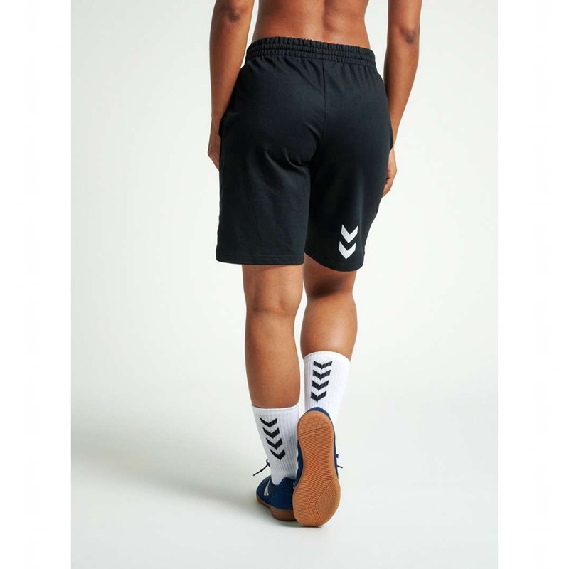 Hummel Go Cotton Bermuda Ženske Kratke Hlače Crne | 829885-237