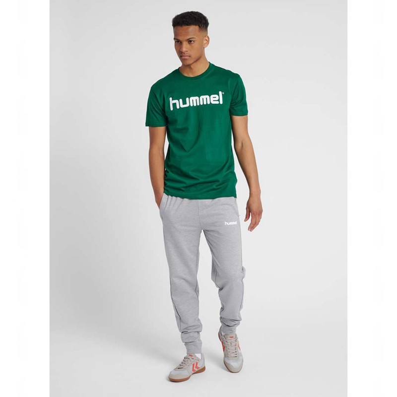 Hummel Go Cotton Muške Hlače Sive | 949145-875