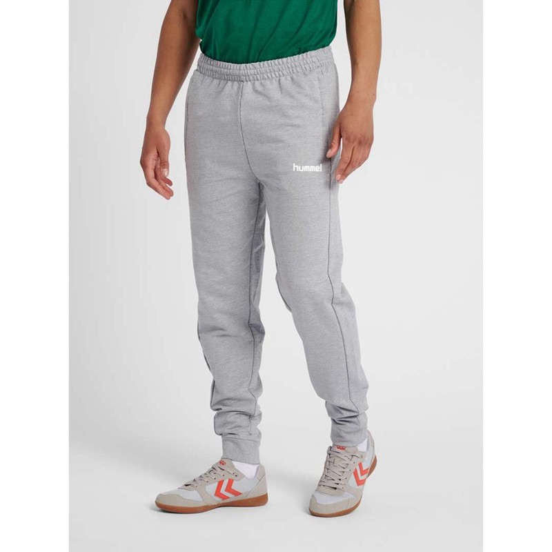 Hummel Go Cotton Muške Hlače Sive | 949145-875