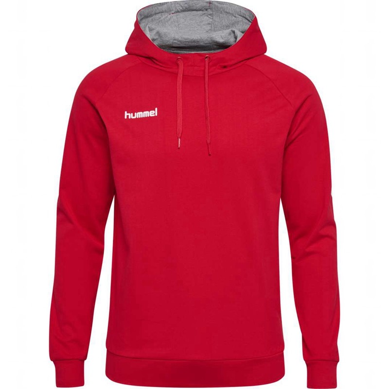 Hummel Go Cotton Muške Majica s Kapuljačom Crvene | 556979-284