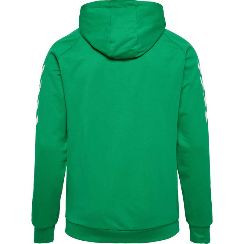 Hummel Go Cotton Muške Majica s Kapuljačom Zelene | 750848-943