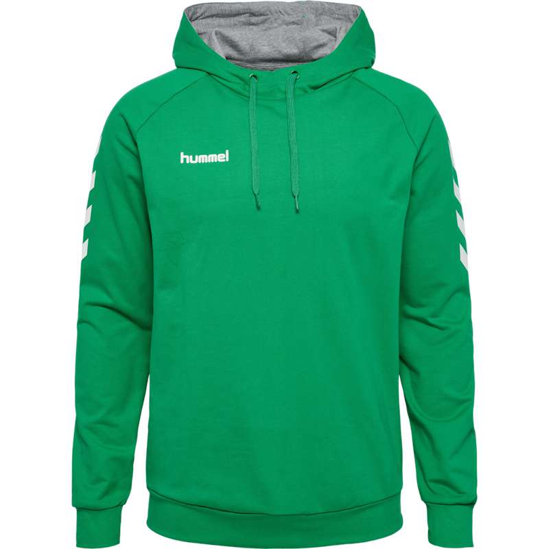 Hummel Go Cotton Muške Majica s Kapuljačom Zelene | 750848-943