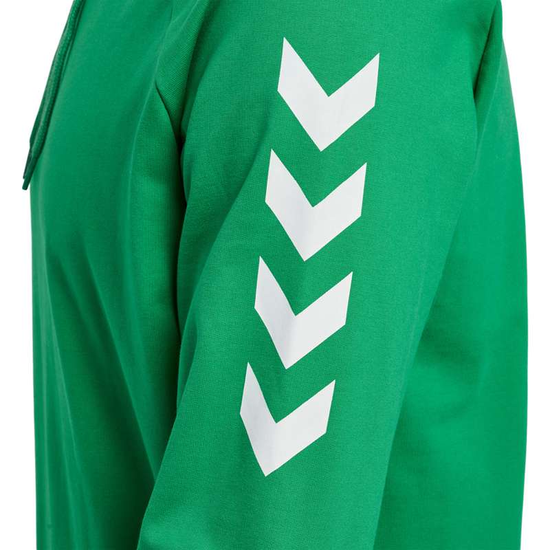 Hummel Go Cotton Muške Majica s Kapuljačom Zelene | 750848-943