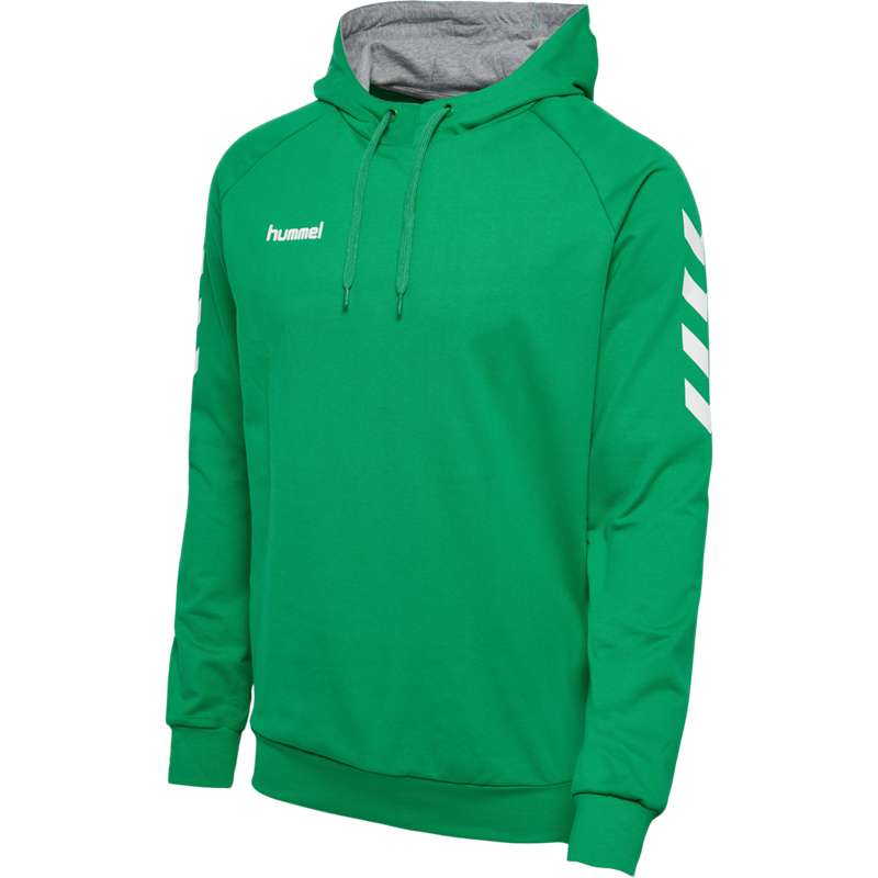 Hummel Go Cotton Muške Majica s Kapuljačom Zelene | 750848-943