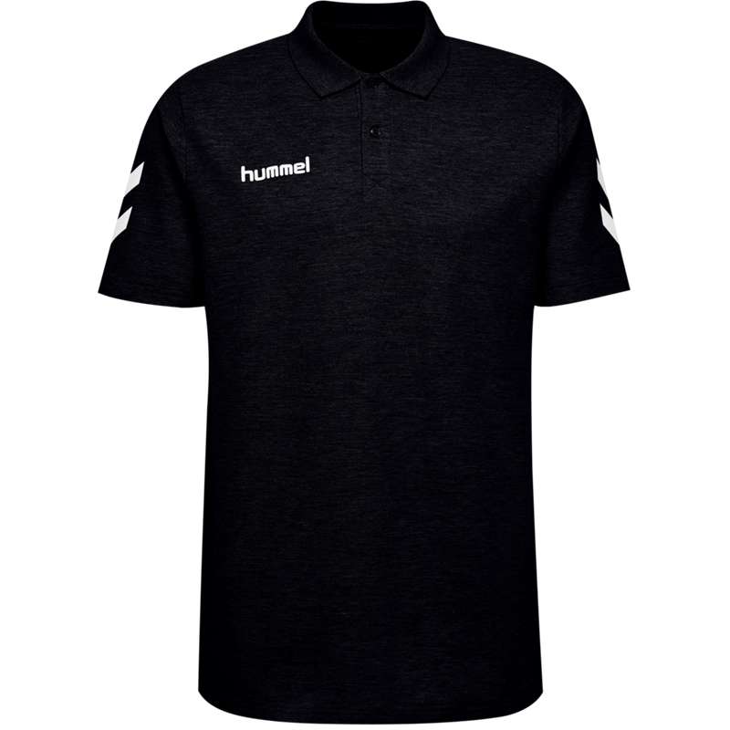 Hummel Go Cotton Muške Polo Majice Crne | 079085-557