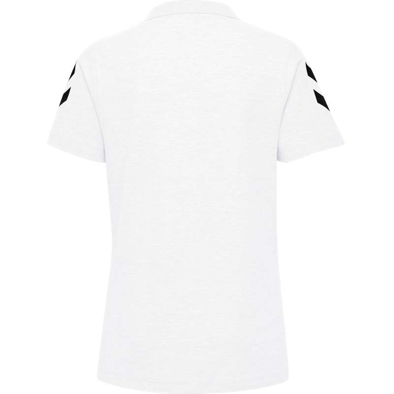 Hummel Go Cotton Polo Ženske Majice Bijele | 302470-943