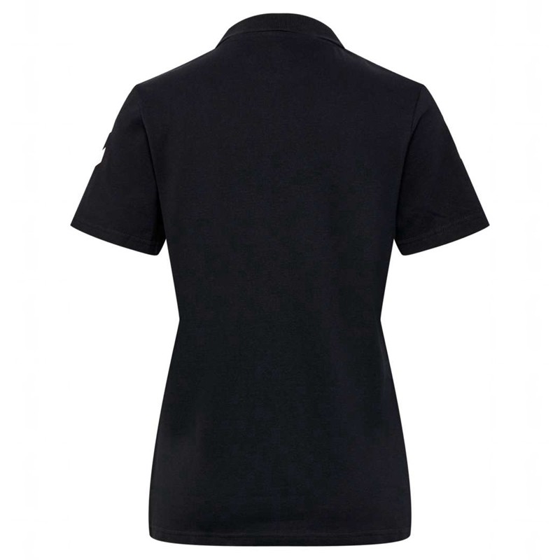 Hummel Go Cotton Polo Ženske Majice Crne | 703226-416