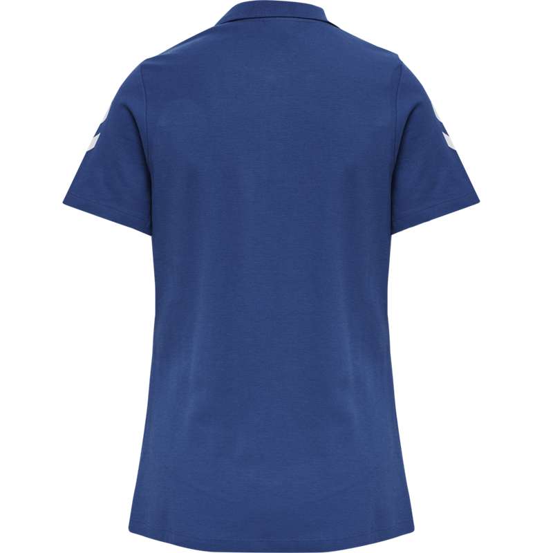 Hummel Go Cotton Polo Ženske Majice Plave | 954744-326
