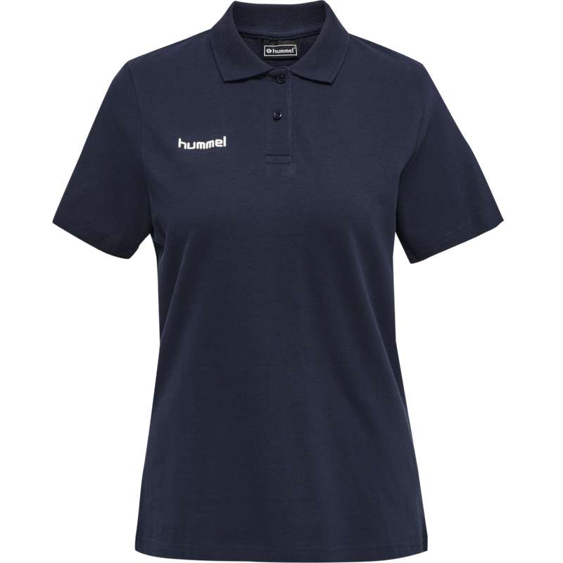 Hummel Go Cotton Polo Ženske Majice Tamnoplave | 388877-212