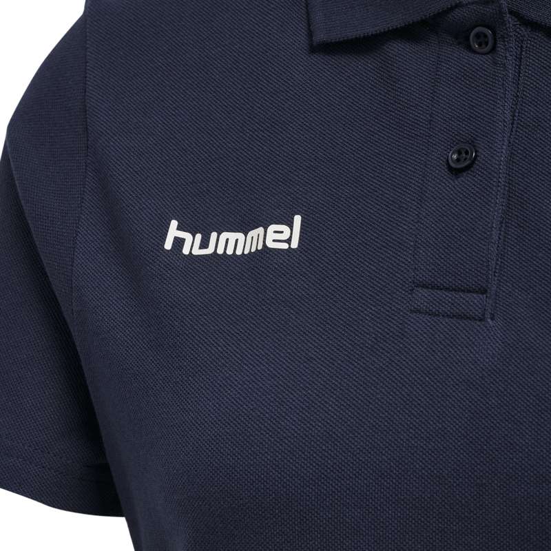 Hummel Go Cotton Polo Ženske Majice Tamnoplave | 388877-212
