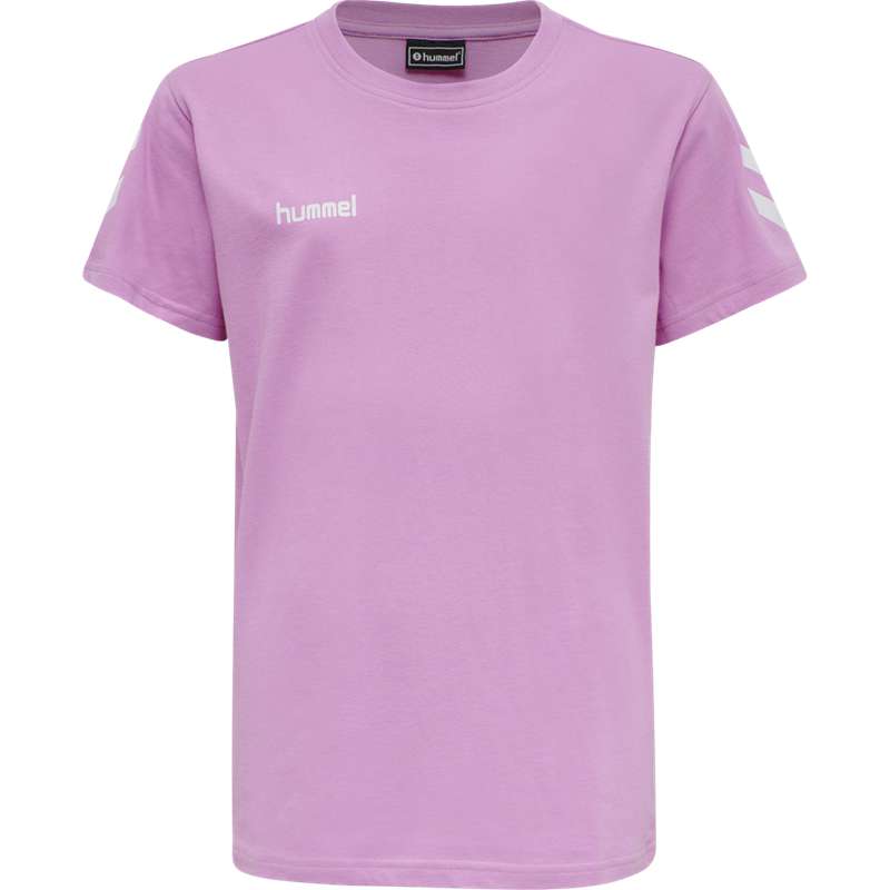 Hummel Go Cotton S/S Dječje Majice Boje Lavande | 439121-736