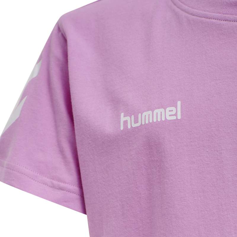 Hummel Go Cotton S/S Dječje Majice Boje Lavande | 439121-736