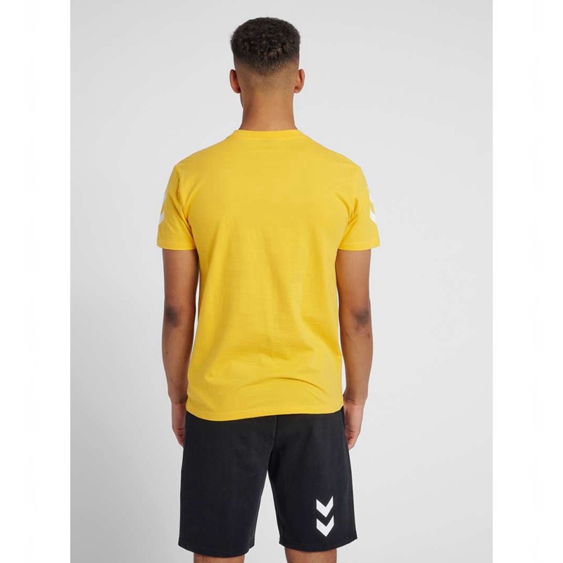 Hummel Go Cotton S/S Muške Majice Žute | 453437-549
