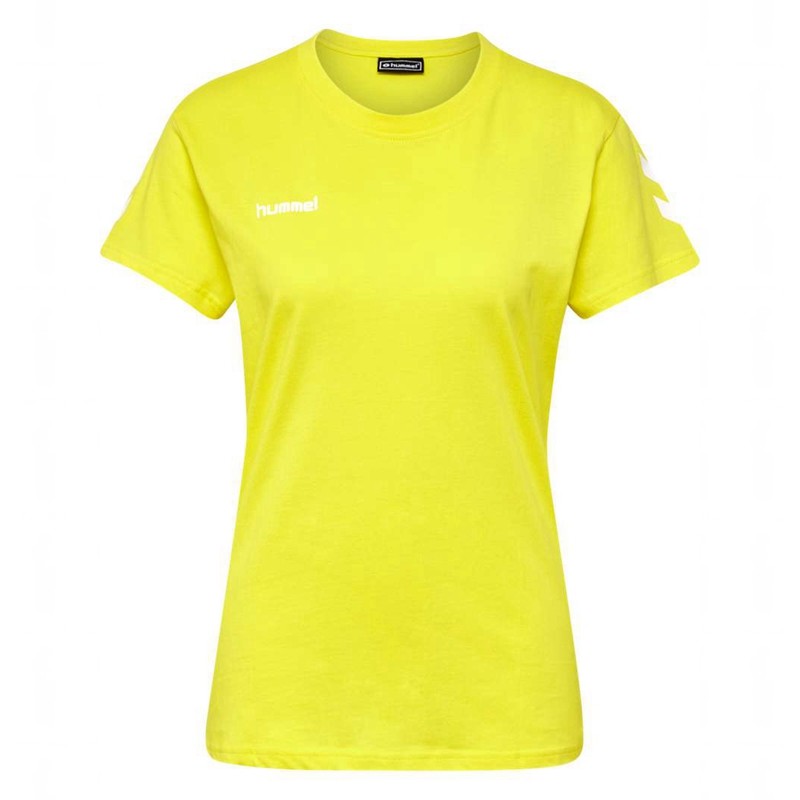 Hummel Go Cotton S/S Ženske Majice Žute | 460139-979