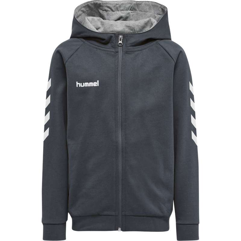 Hummel Go Cotton Zip Dječje Majica s Kapuljačom Crne | 517216-945