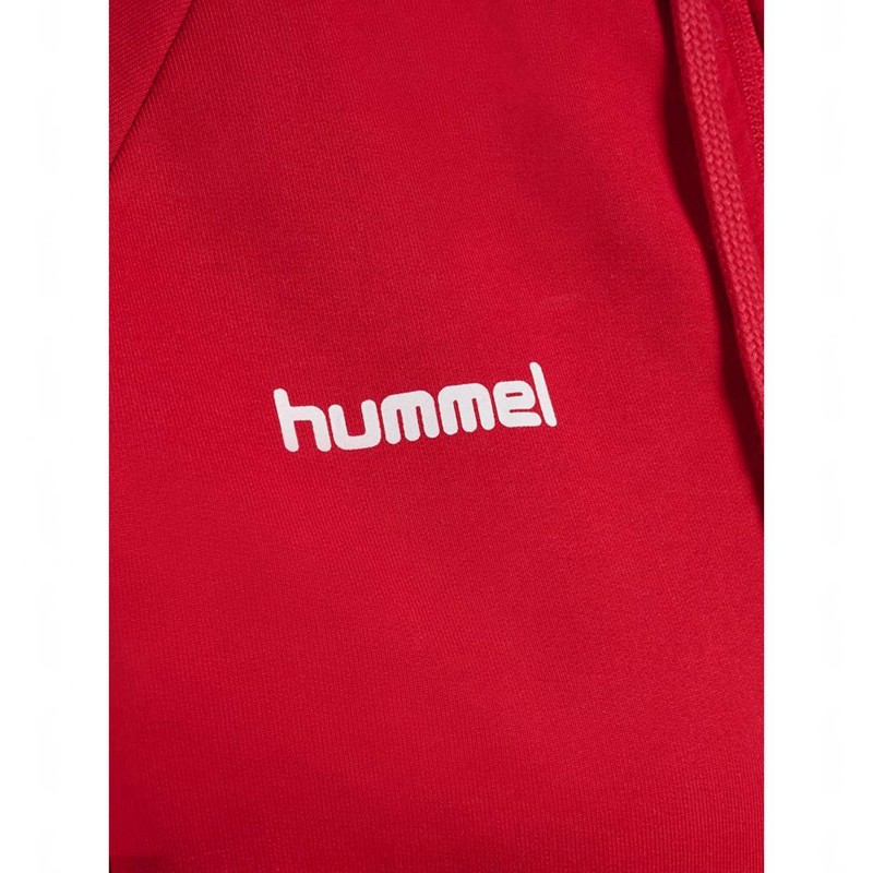 Hummel Go Cotton Zip Ženske Hlače Crvene | 885534-550
