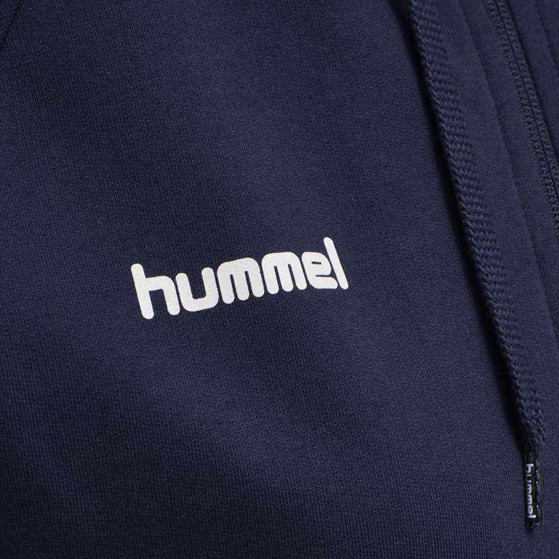 Hummel Go Cotton Zip Ženske Majica s Kapuljačom Tamnoplave | 137902-376
