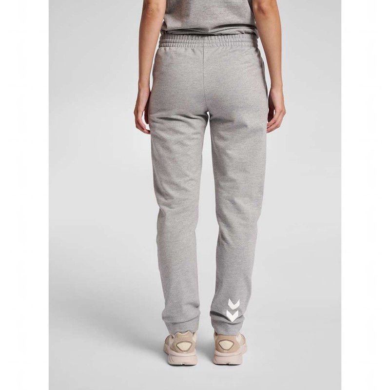Hummel Go Cotton Ženske Hlače Sive | 521224-990