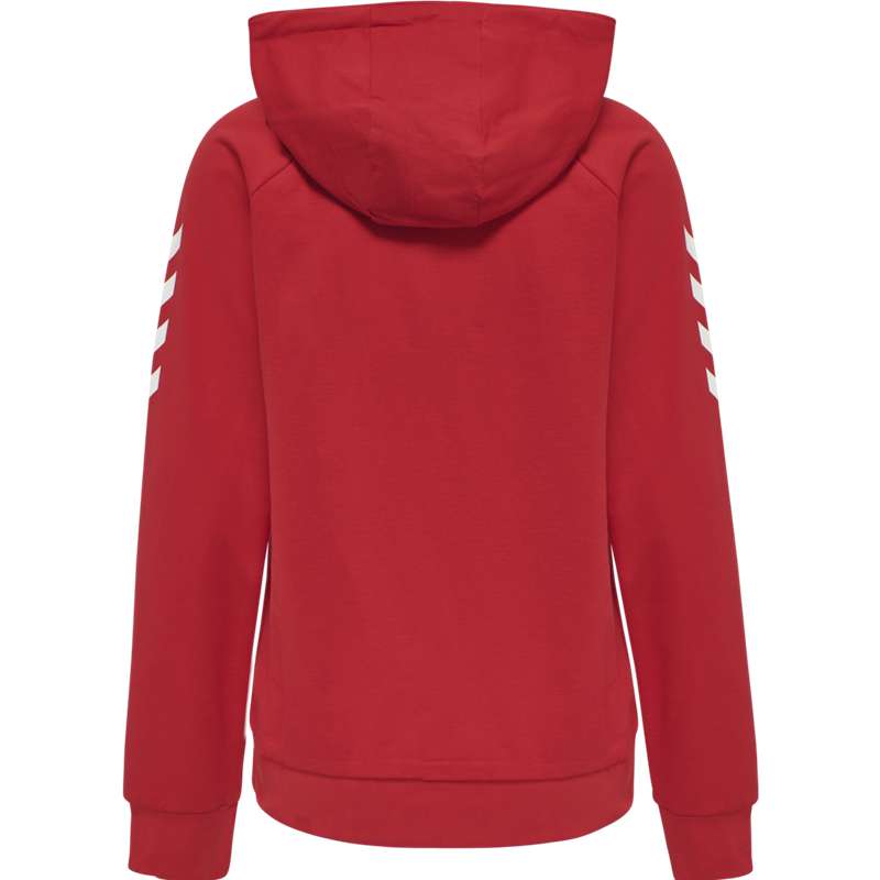 Hummel Go Cotton Ženske Majica s Kapuljačom Crvene | 897401-896