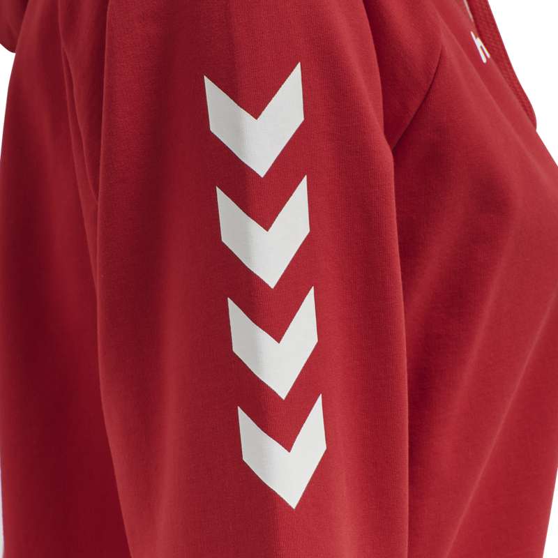 Hummel Go Cotton Ženske Majica s Kapuljačom Crvene | 897401-896