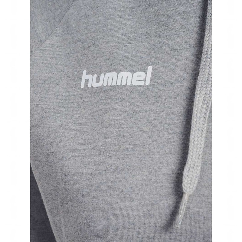 Hummel Go Cotton Ženske Majica s Kapuljačom Sive | 060771-083