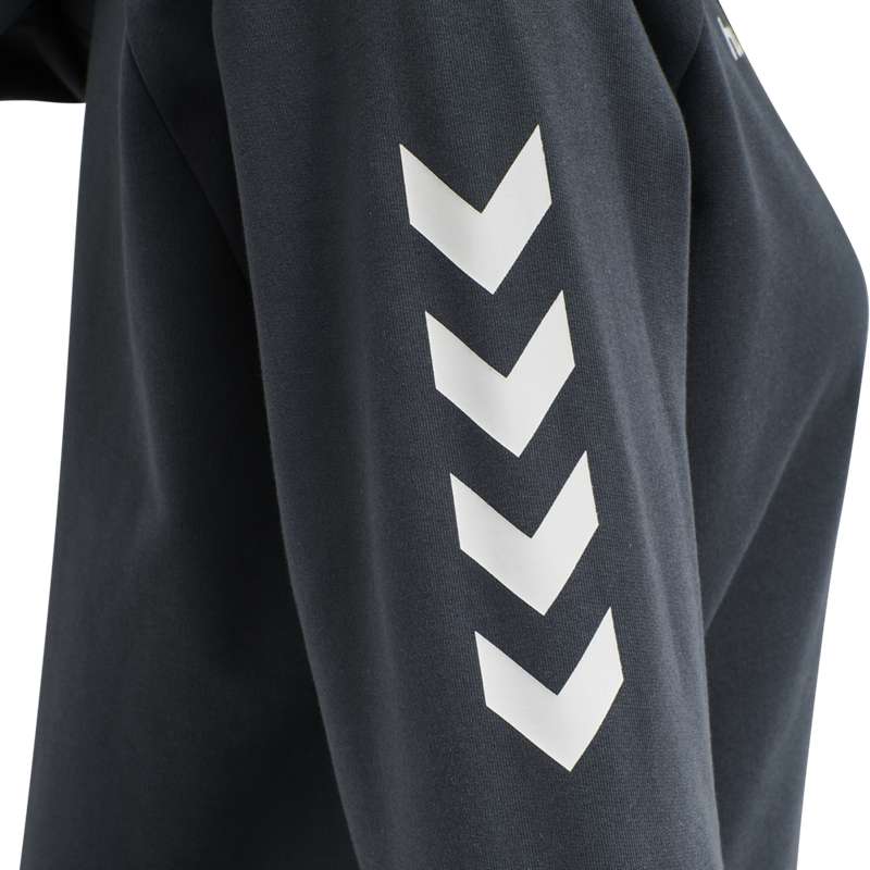 Hummel Go Cotton Ženske Majica s Kapuljačom Crne | 578142-668
