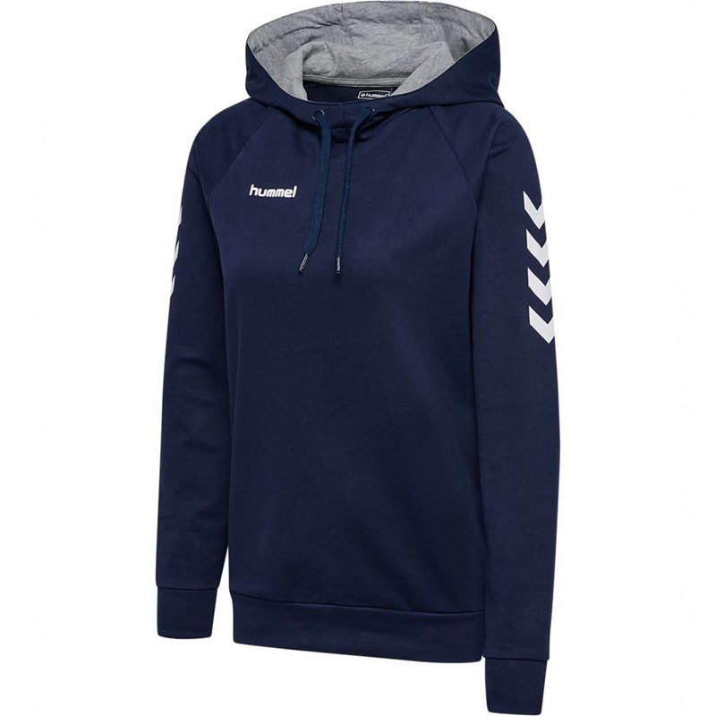 Hummel Go Cotton Ženske Majica s Kapuljačom Tamnoplave | 721247-589