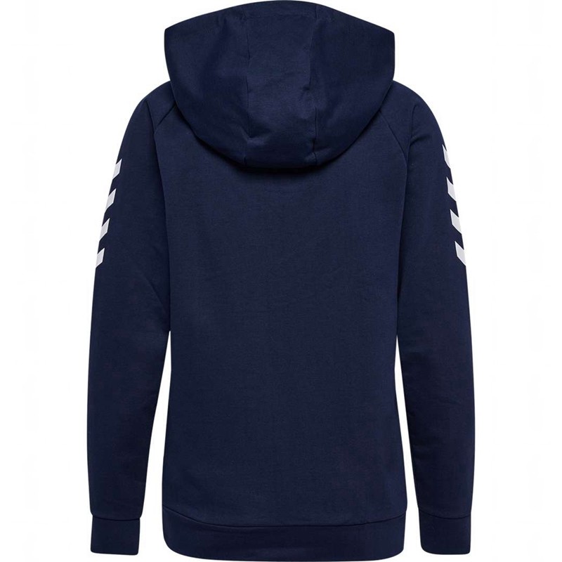 Hummel Go Cotton Ženske Majica s Kapuljačom Tamnoplave | 721247-589