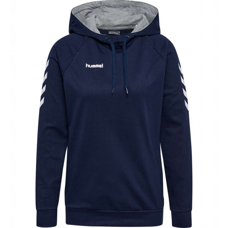 Hummel Go Cotton Ženske Majica s Kapuljačom Tamnoplave | 721247-589