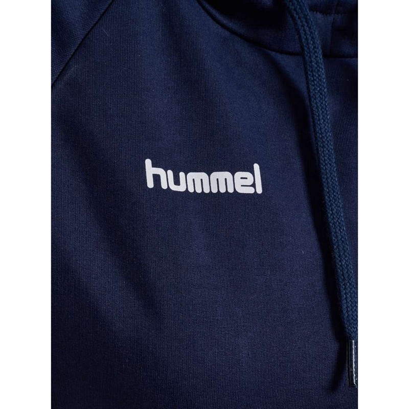 Hummel Go Cotton Ženske Majica s Kapuljačom Tamnoplave | 721247-589