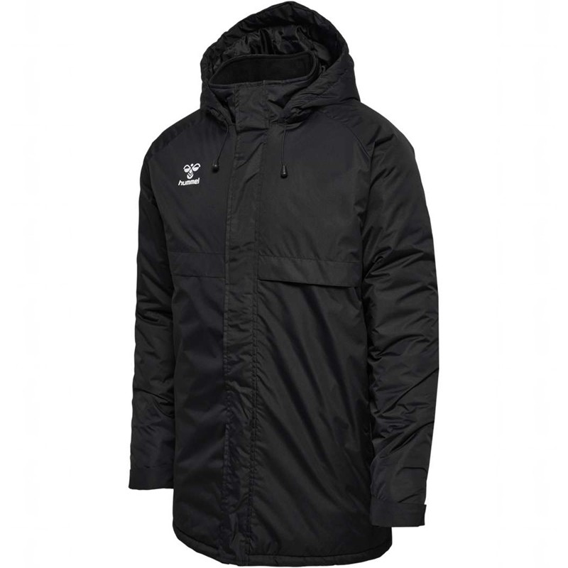 Hummel Go Parka Jacket Muške Parka Crne | 156820-050