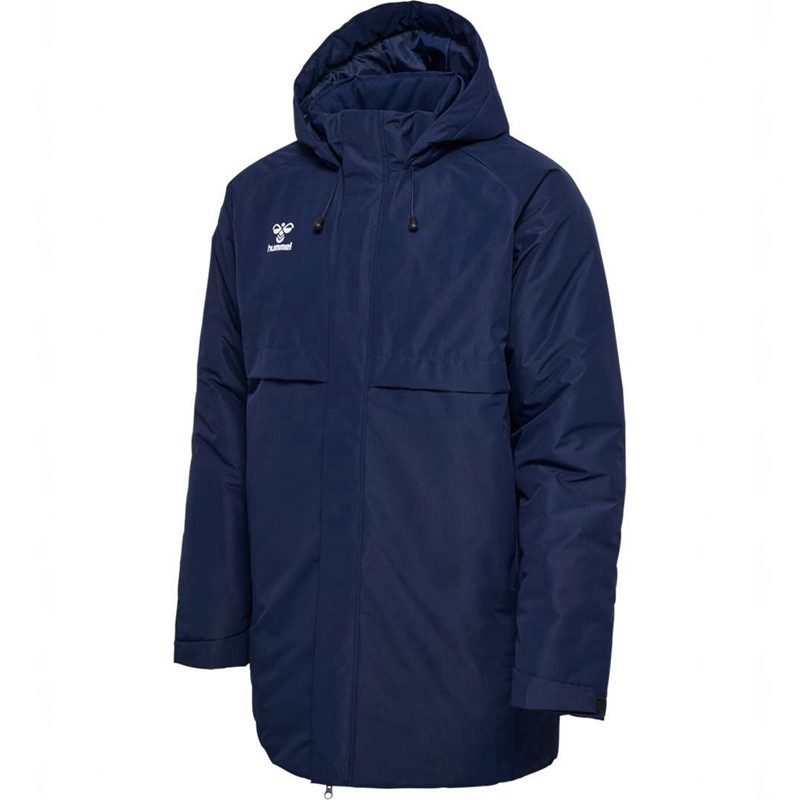 Hummel Go Parka Jacket Muške Parka Tamnoplave | 902320-479