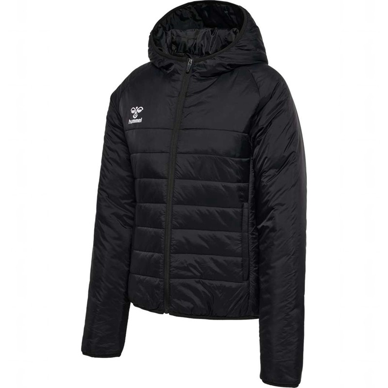 Hummel Go Quilted Hood Ženske Jakne Crne | 542353-023