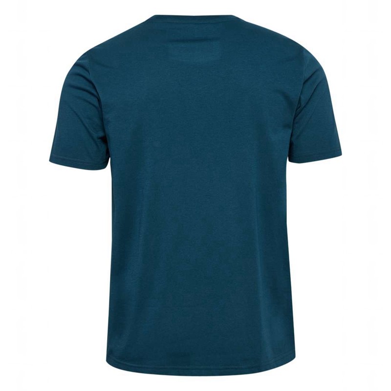 Hummel Graphic Bold Logo Muške Majice Tamnoplave | 346020-841