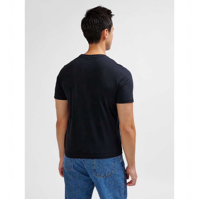Hummel Graphic Triple Logo Cotton Muške Majice Crne | 135989-960