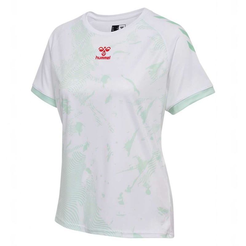 Hummel Graphic Universe Ss Ženske Dres Bijele | 476899-212